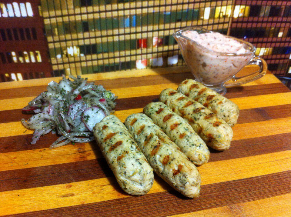 Homemade chicken sausages - My, Niknicefood, Nikitanice, Recipe, Food, Longpost