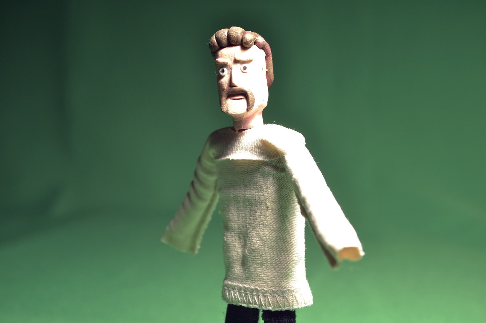 Plasticine horror characters - My, Plasticine, Doll, Kripota, Needlework, Heroes, Longpost