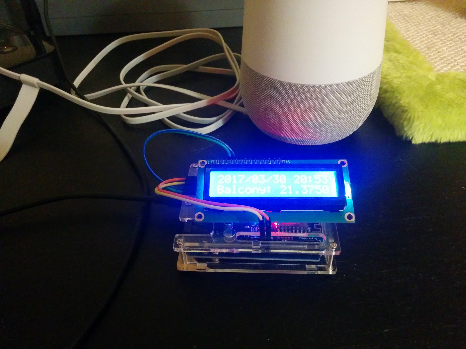 Wi-fi термометр на ESP8266. Часть 2. Собираем индикатор с LCD дисплеем на Wemos D1 - Моё, Сделай сам, Esp8266, Arduino, Электроника, Программирование, Nodemcu, Своими руками, Длиннопост