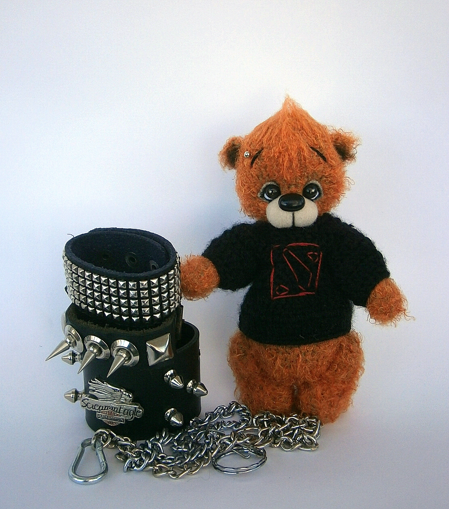 Tim aka BearKill - My, Dota, Dota 2, , Punk rock, Rock, Longpost, With your own hands, Knitting