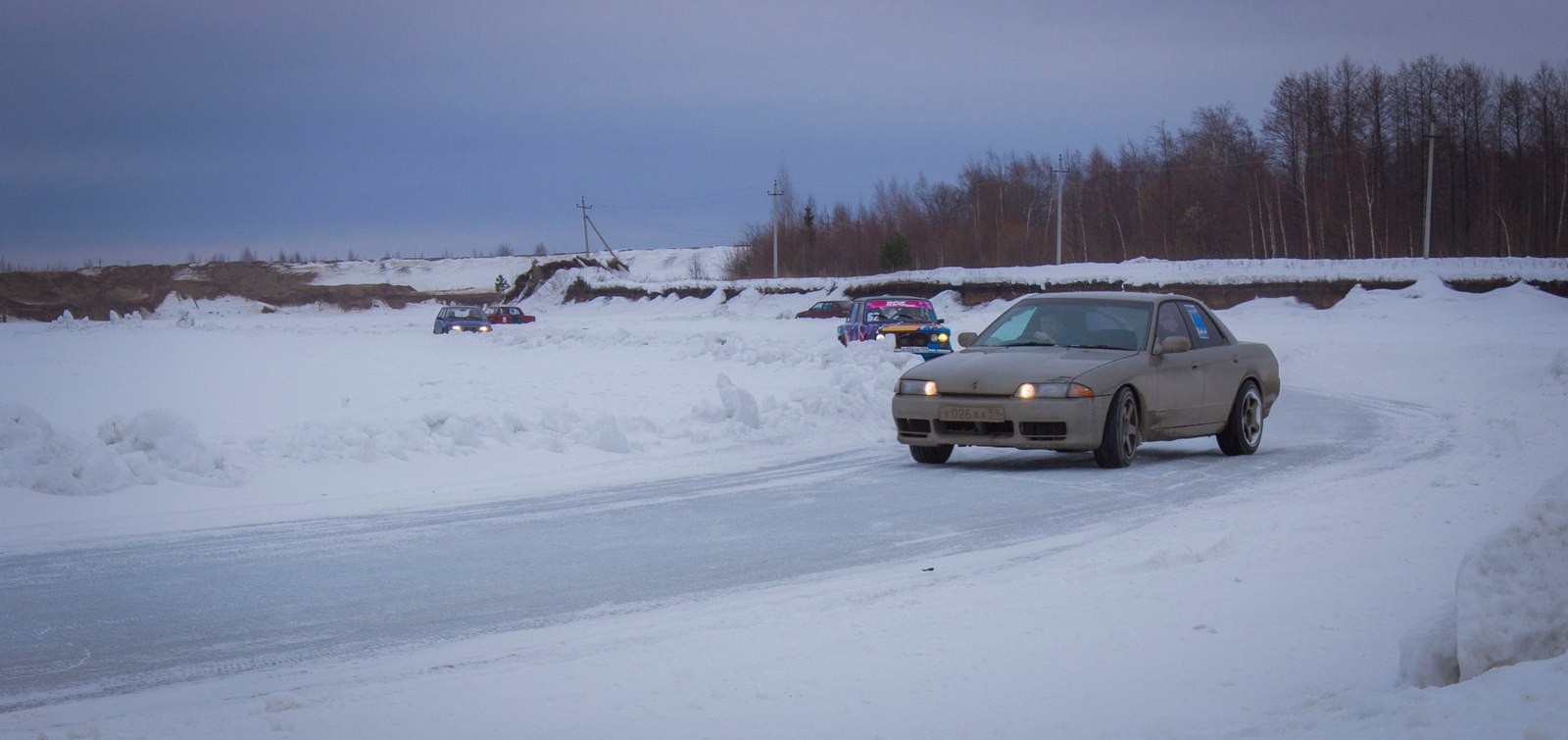 Long term construction on Ice Matsuri - My, Nissan skyline, , Competitions, Longpost