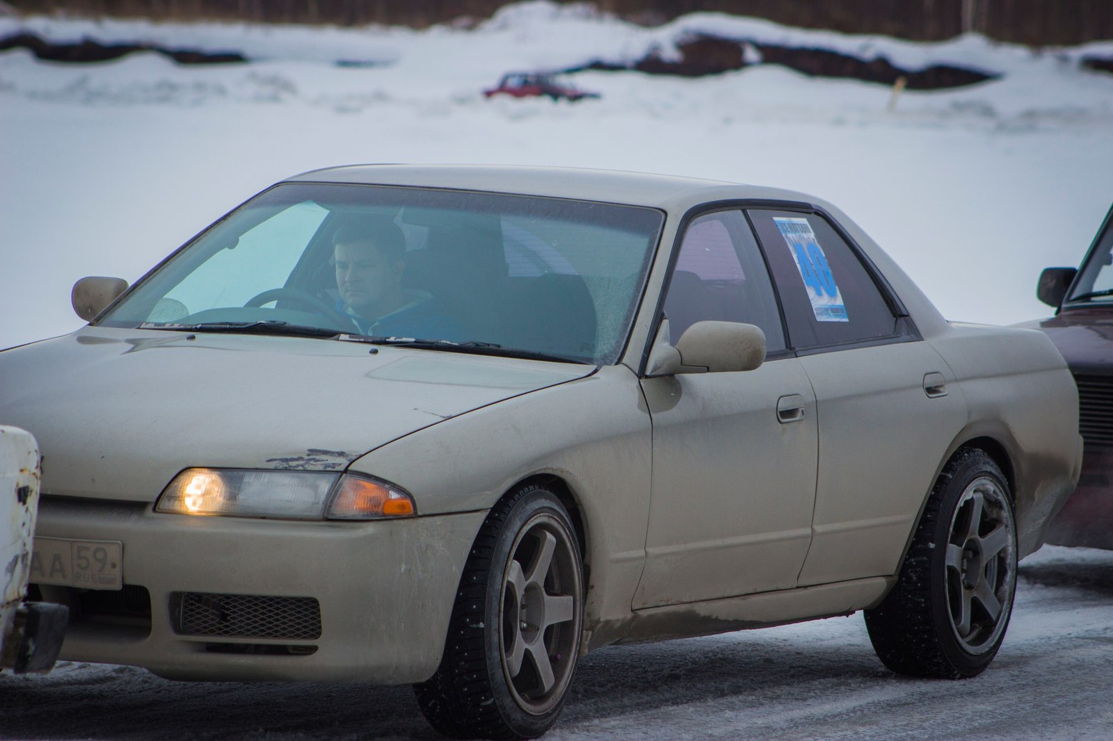 Long term construction on Ice Matsuri - My, Nissan skyline, , Competitions, Longpost