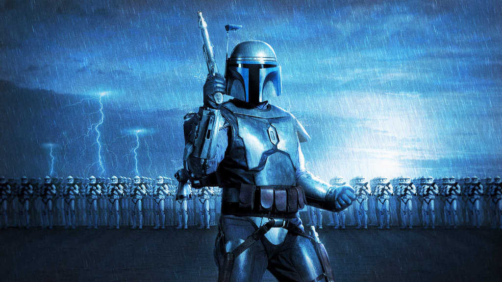 Mighty Jango Fett - Star Wars, Art, Longpost