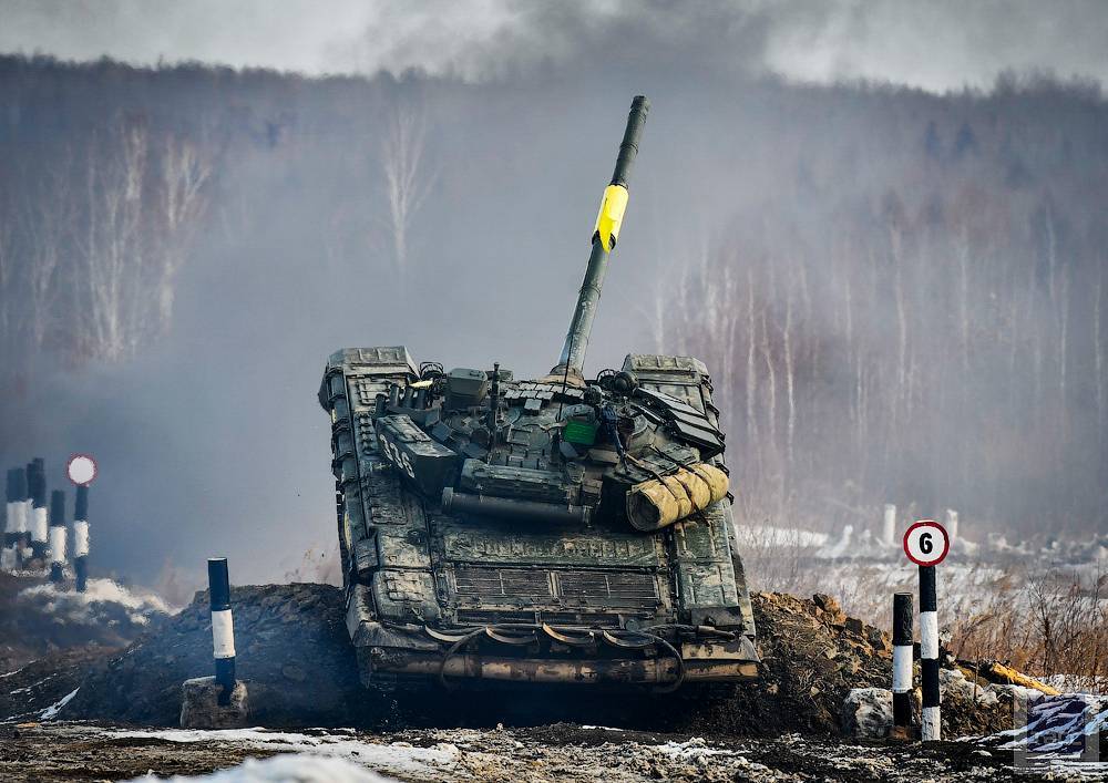 The Far East stage of the Tank Biathlon 2017 competition in Khabarovsk. - Tank biathlon, Khabarovsk, T-72B, Competitions, Tanks, Longpost