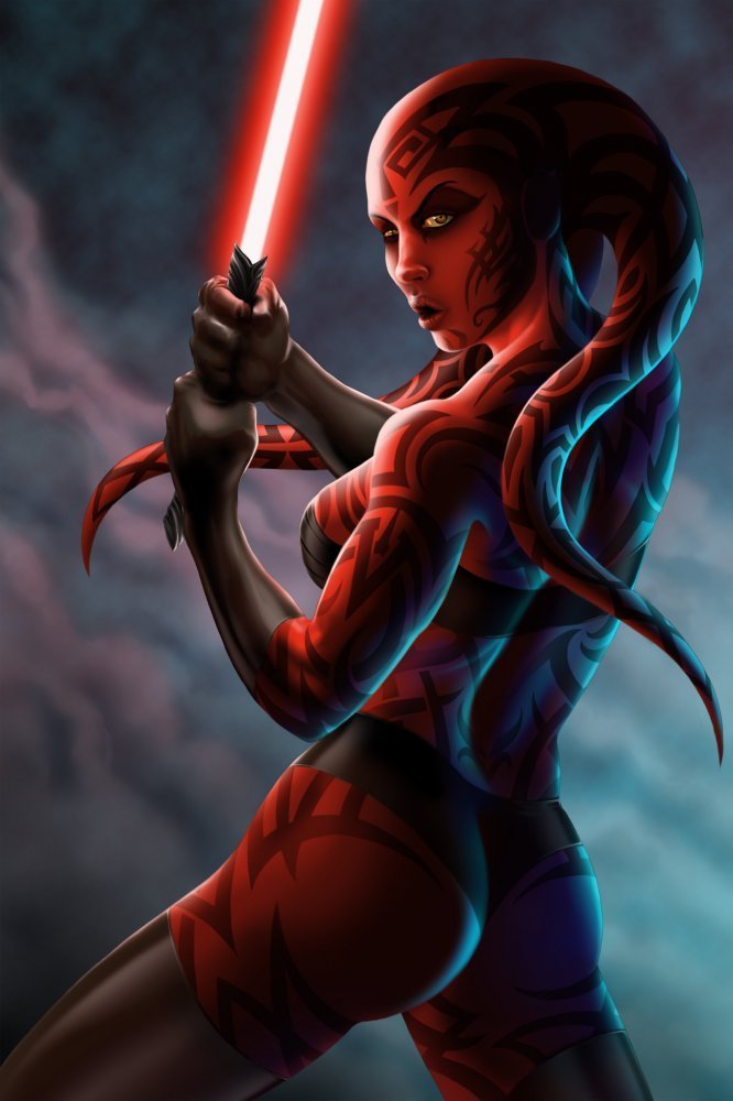 Strong and cunning Sith - Star Wars, Art, Longpost