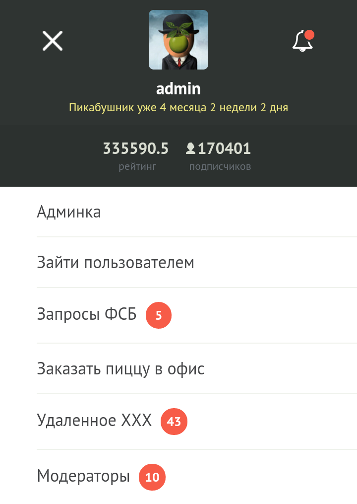 I am admin? - Bug, Admin