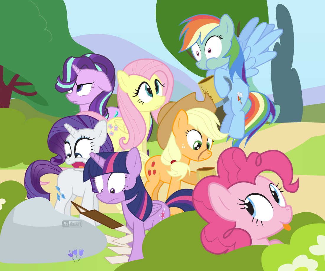 Prank Day - My little pony, Mane 6, Starlight Glimmer, , April 1, Dm29