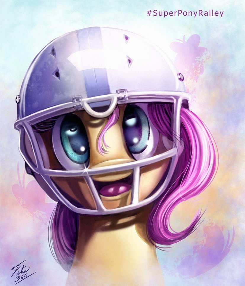 Super Bowl Ponies - My Little Pony, PonyArt, Fluttershy, Twilight sparkle, Rarity, Applejack, Rainbow Dash, Pinkie Pie, Длиннопост, , Tsitra360