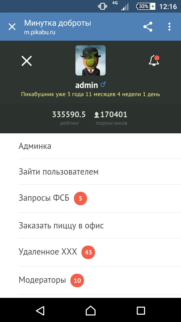 Admin account. - My, Android, Glitches, Admin, Account, April 1