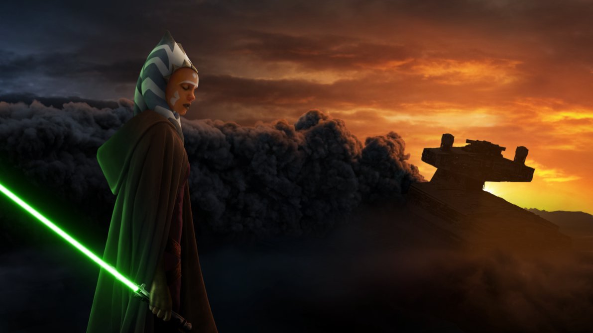 Ahsoka Tano or why you should watch the Star Wars series - Art, Star Wars, Ahsoka Tano, , Valaybalalai, Longpost, Video