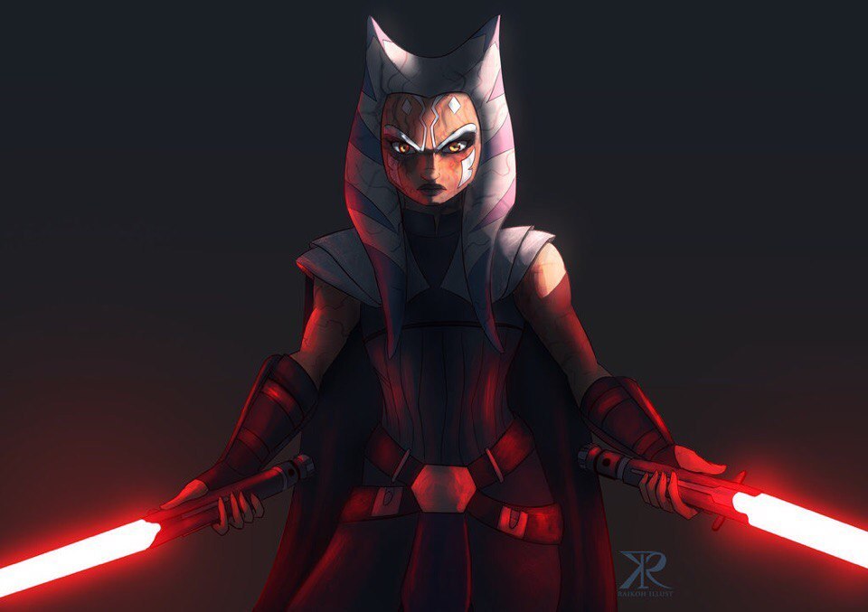 Ahsoka Tano or why you should watch the Star Wars series - Art, Star Wars, Ahsoka Tano, , Valaybalalai, Longpost, Video