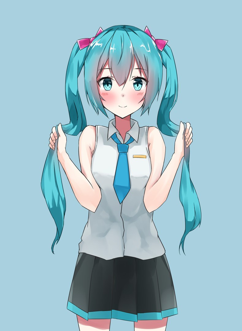 Hatsune Miku - Anime, Vocaloid, Hatsune Miku, Anime art, Longpost