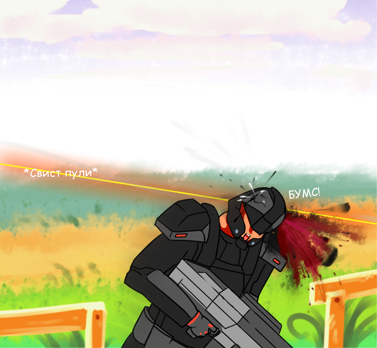 Typical XCOM #2 S-Sniper - My, Xcom, Xcom 2, Games, Comics, Mephiscake, Longpost