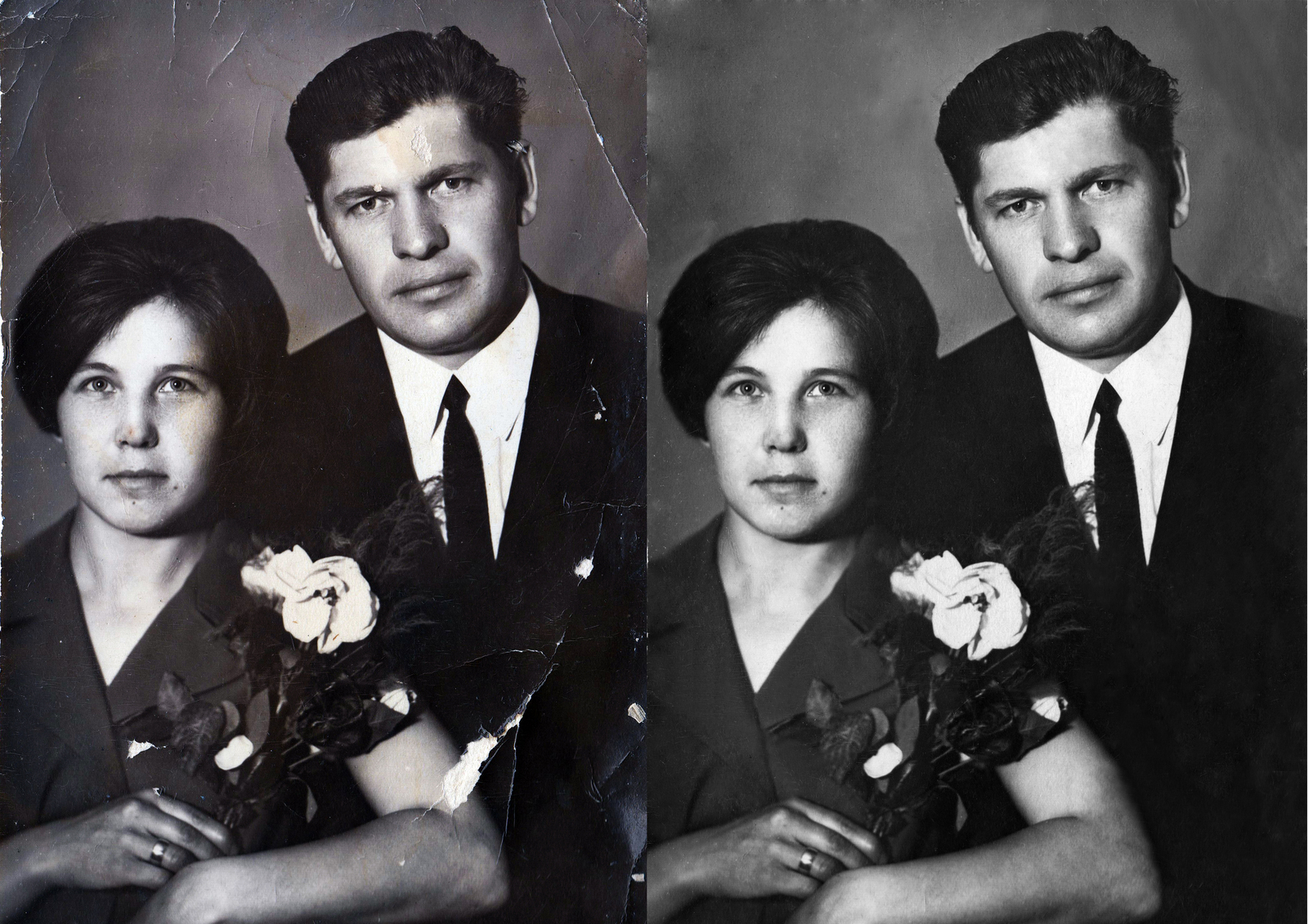 I will restore photos, inexpensively, I also translate black and white photos into color. - My, Photo restoration, , Colorization, Longpost