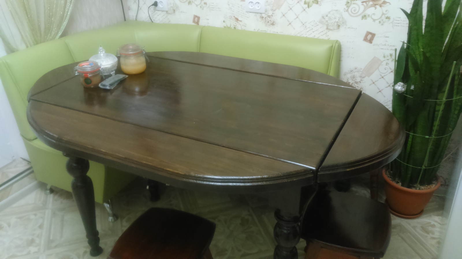 Table Chamomile - My, Furniture, With your own hands, Woodworking, Table, Longpost