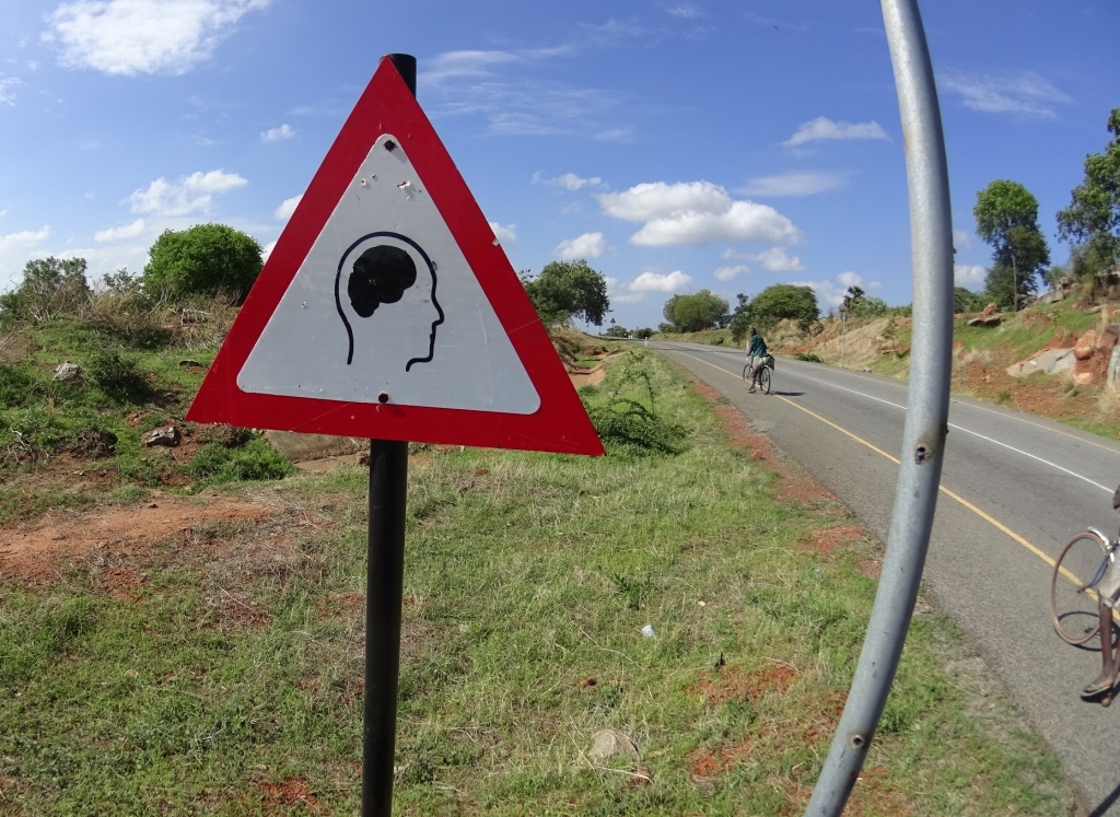 What is a road sign? - My, , Africa, Road sign