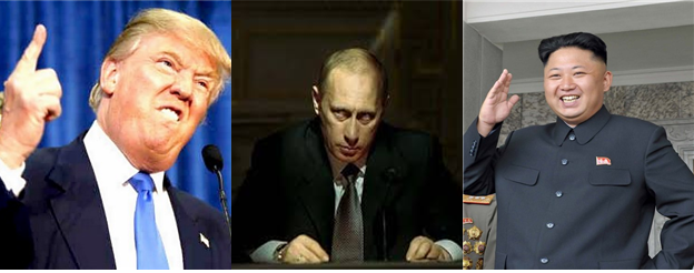 Who is the worst of them? - Worse, , Politics, Donald Trump, Vladimir Putin, Kim Chen In