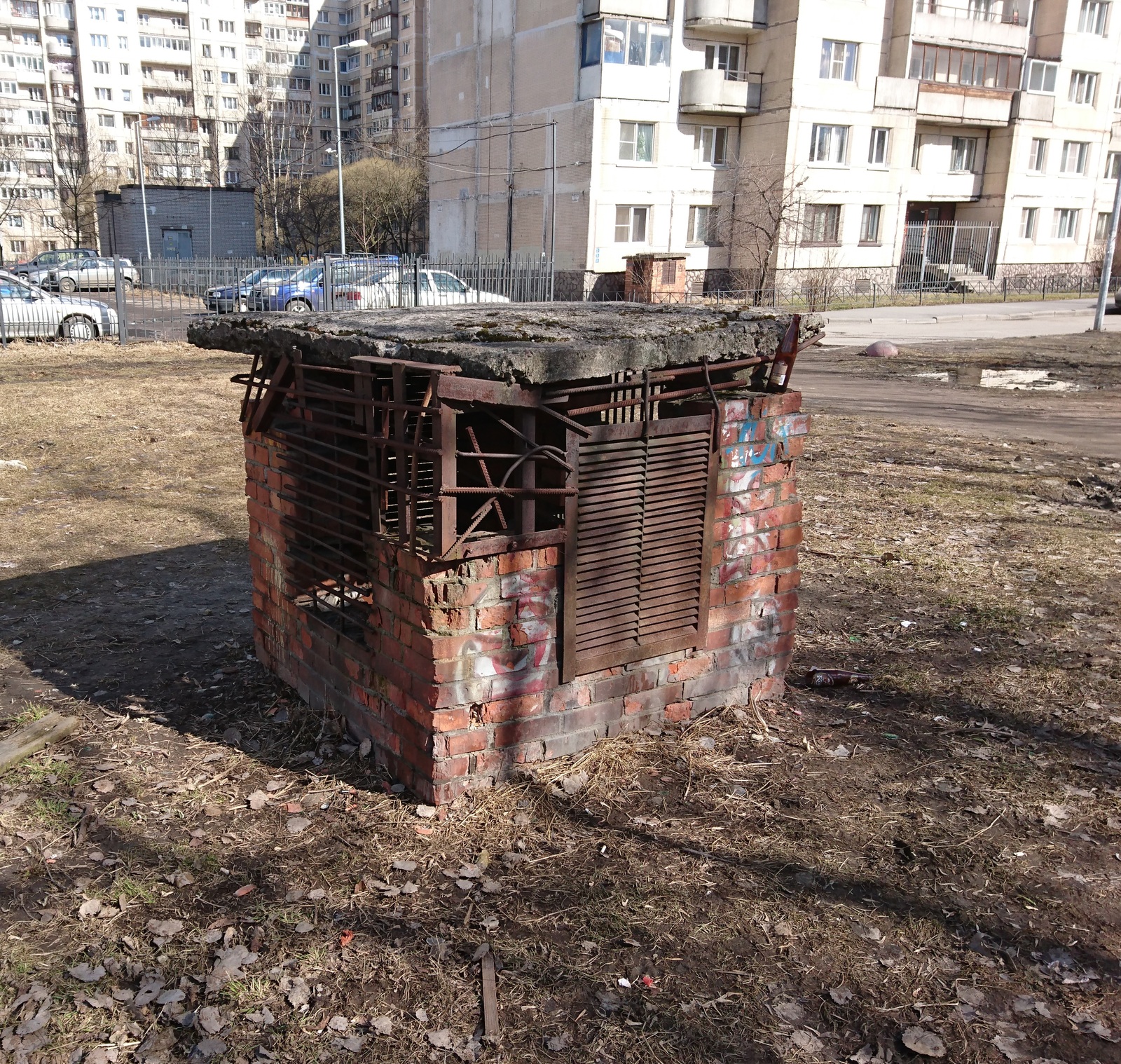 He's a so-so bricklayer, but he's an excellent welder. - My, Saint Petersburg, Repair, 