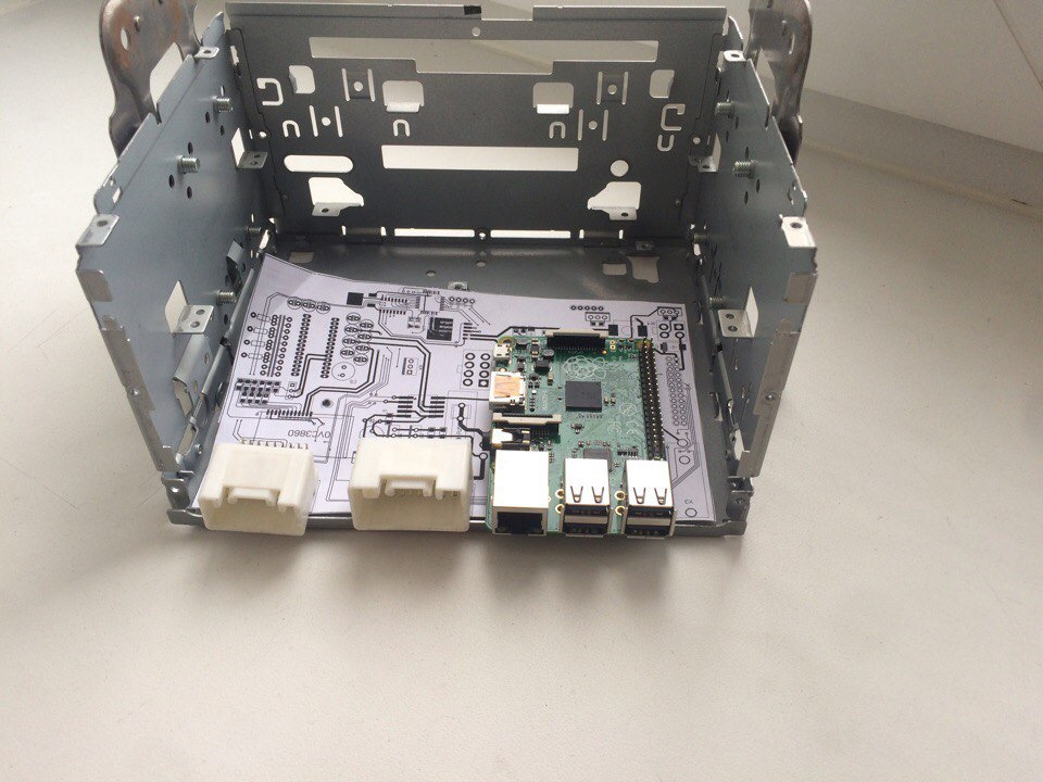 2Din radio on Raspberry PI (part 2) - My, Car, Mitsubishi, 2din, Radio cassette, Head Unit, Sound, Raspberry pi, Longpost, Mitsubishi lancer