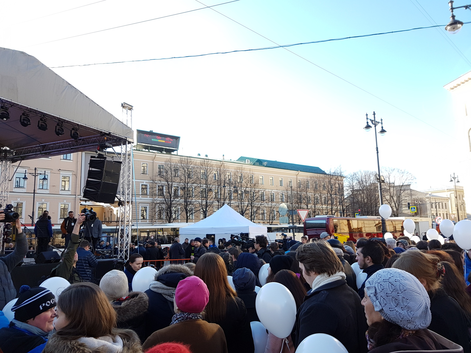 Solidarity rally against terrorism in St. Petersburg - Rally, Terrorism, Saint Petersburg, Metro, Russia, Peekaboo, Longpost