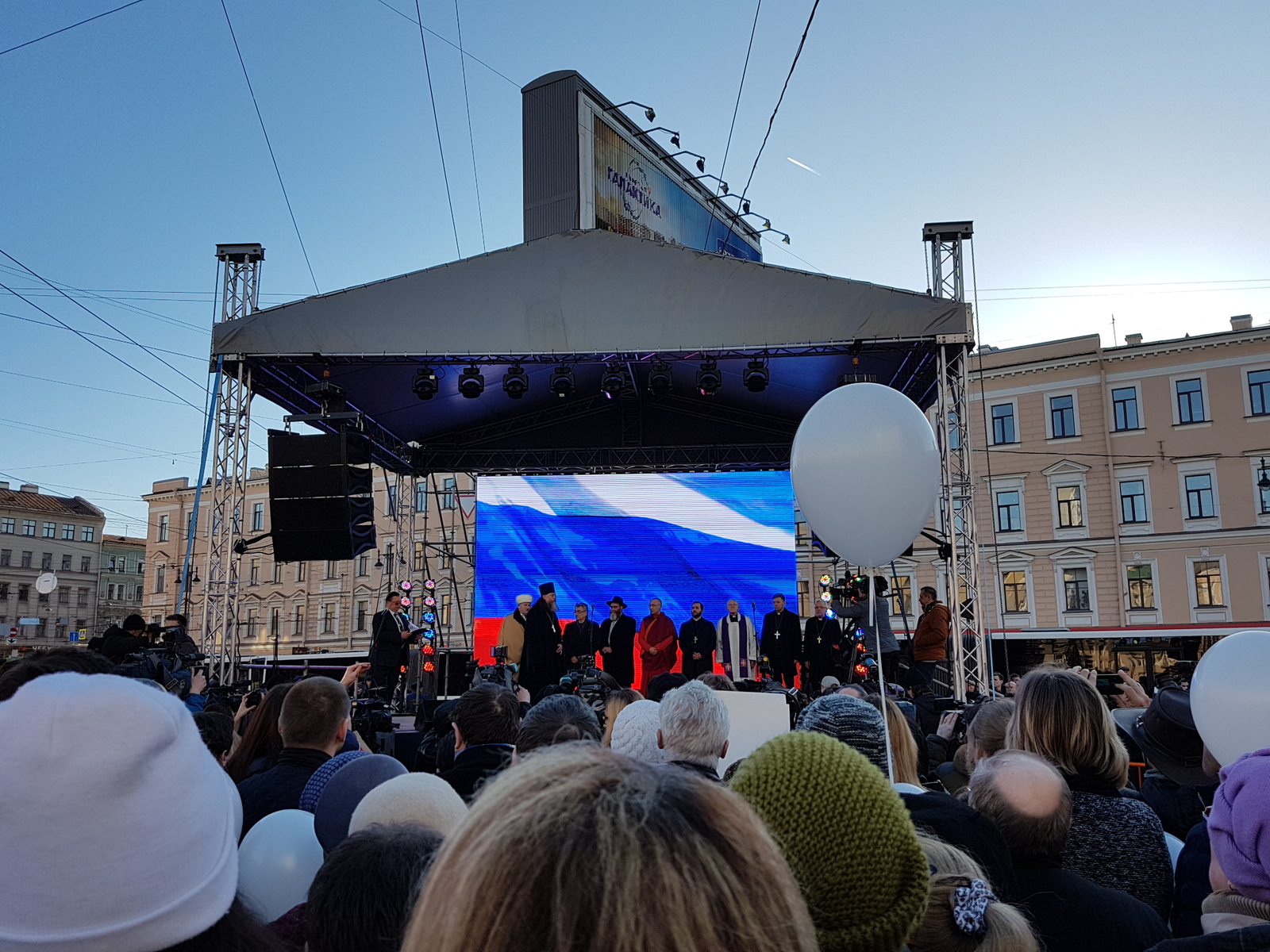 Solidarity rally against terrorism in St. Petersburg - Rally, Terrorism, Saint Petersburg, Metro, Russia, Peekaboo, Longpost