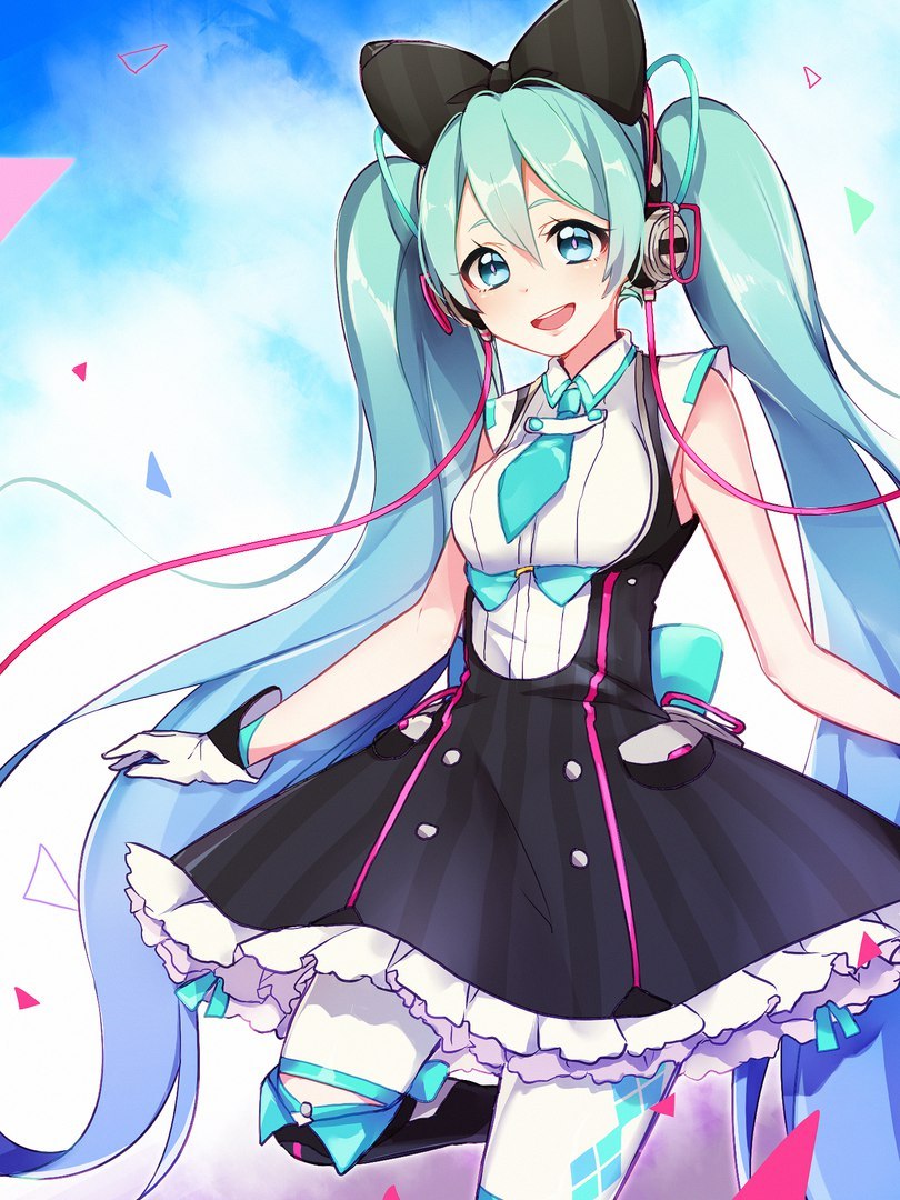 Hatsune Miku - Anime, Vocaloid, Hatsune Miku, Anime art, Longpost