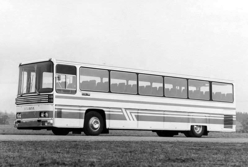 1970 год. Scania CR145. Строгий шведский дизайн. - Авто, Фотография, Ретро, Автобус, Scania, Ретротехника, Интересное