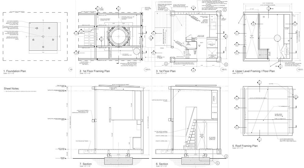 Гелиотропный дом - Дом, Крошечный дом, Tinny House, Строительство, Технологии, Архитектура