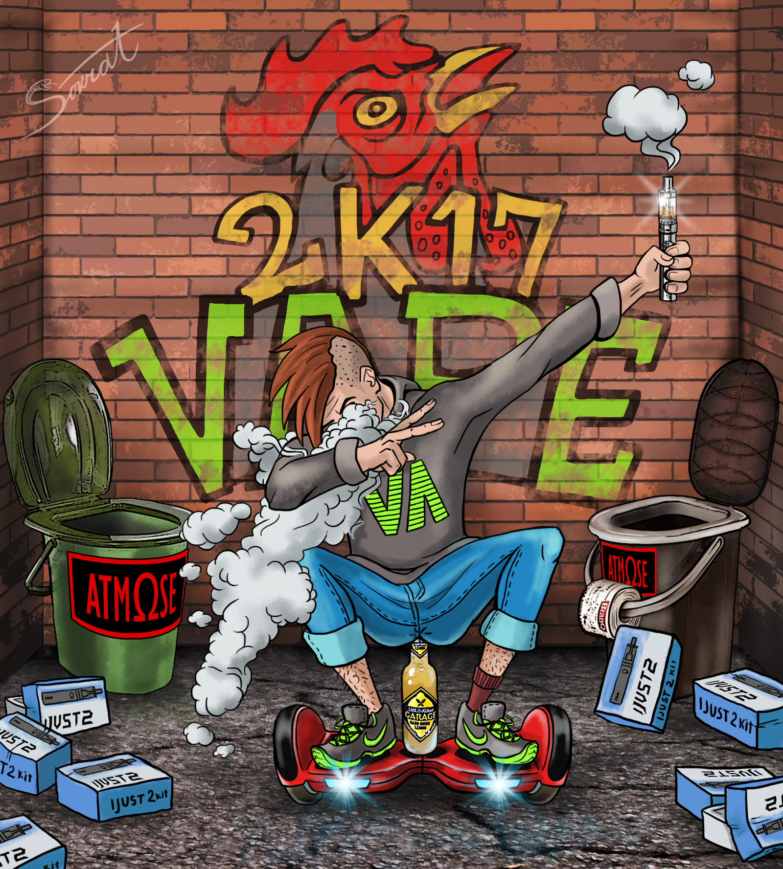 В ногу со времем - Моё, Vape, Vape vapenation, Vsrt, 2017, Trend, Мода, Вейпнэйшон, Вейп