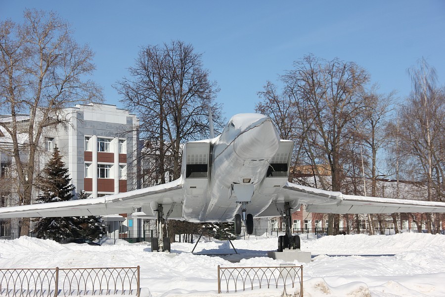 Product 45 or Backfire - Tu-22M3 long-range supersonic bomber-missile carrier - My, Aviation, Tu-22m3, Kazan, The photo, My, Story, Monument, Airplane, Longpost