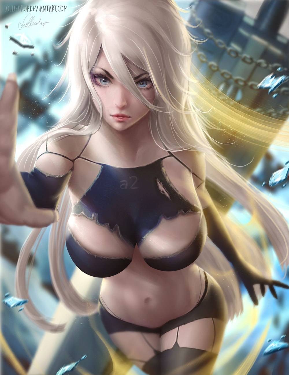 Nier - NIER Automata, NIER, Anime Art, Аниме