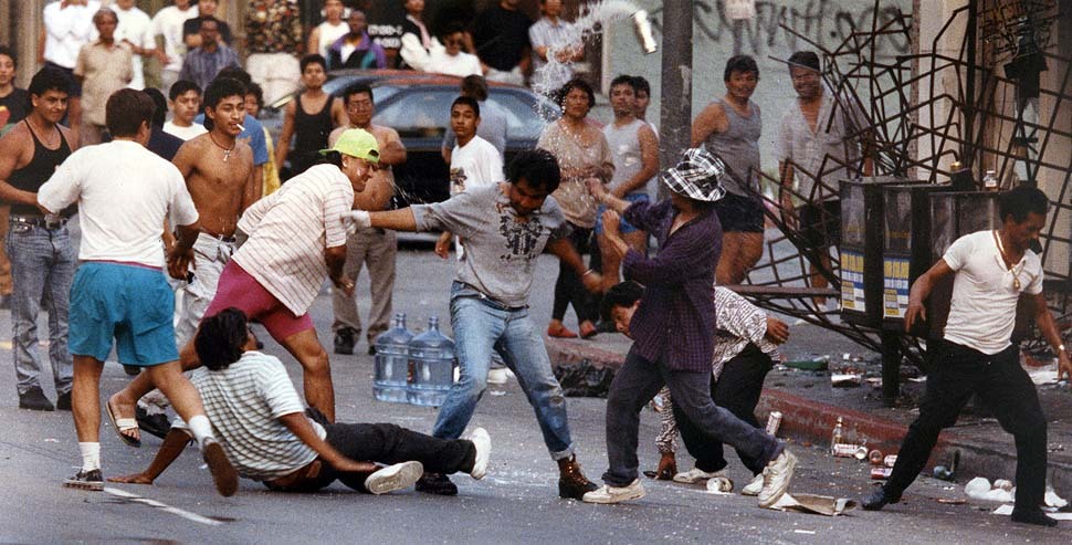 Los Angeles 1992 - Longpost, The photo, America, Los Angeles, Disorder