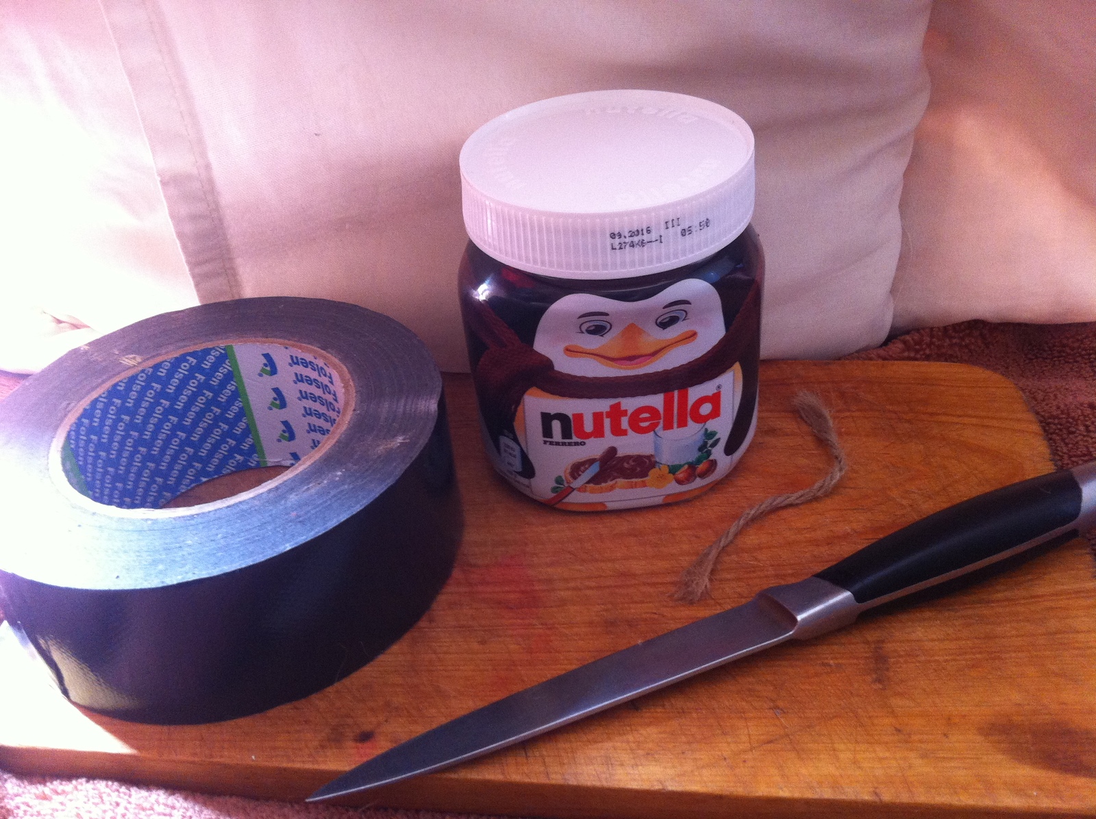 Nutella as a gift - My, Nutella, Post apocalypse, With your own hands, Rukozhop, Presents, Longpost