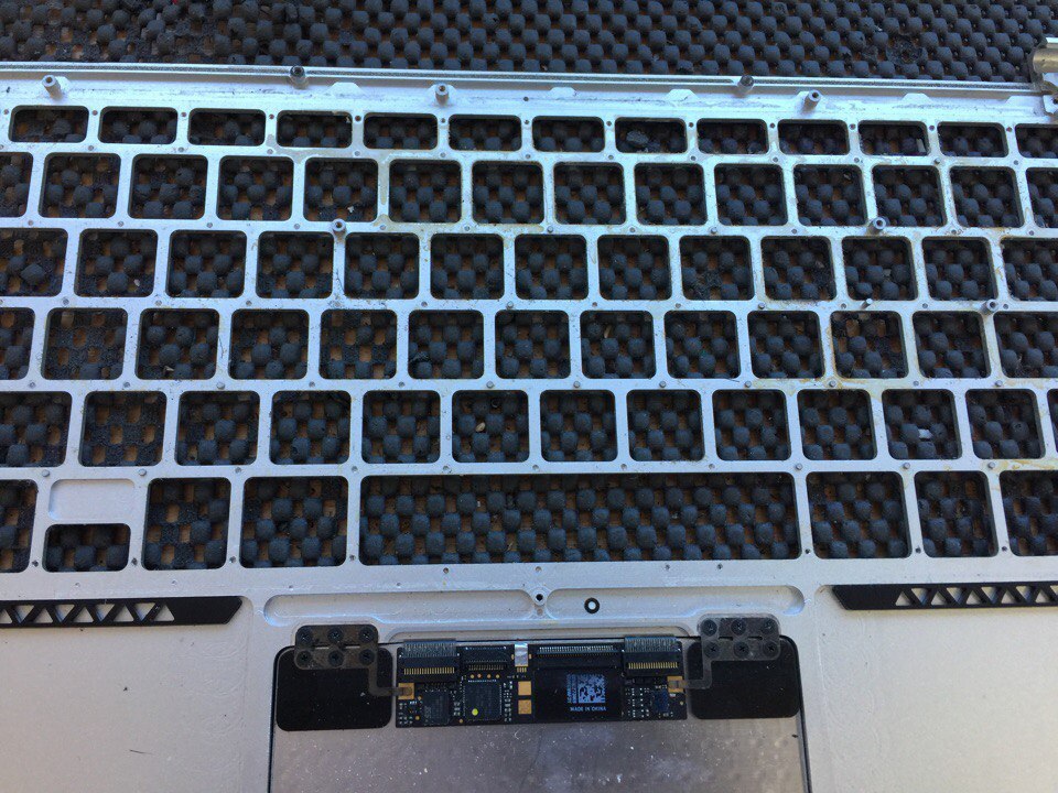 Another unrecoverable Macbook Air leak - My, Apple, Macbook, Repair of equipment, Water, Filled, , , Cleaning, Longpost