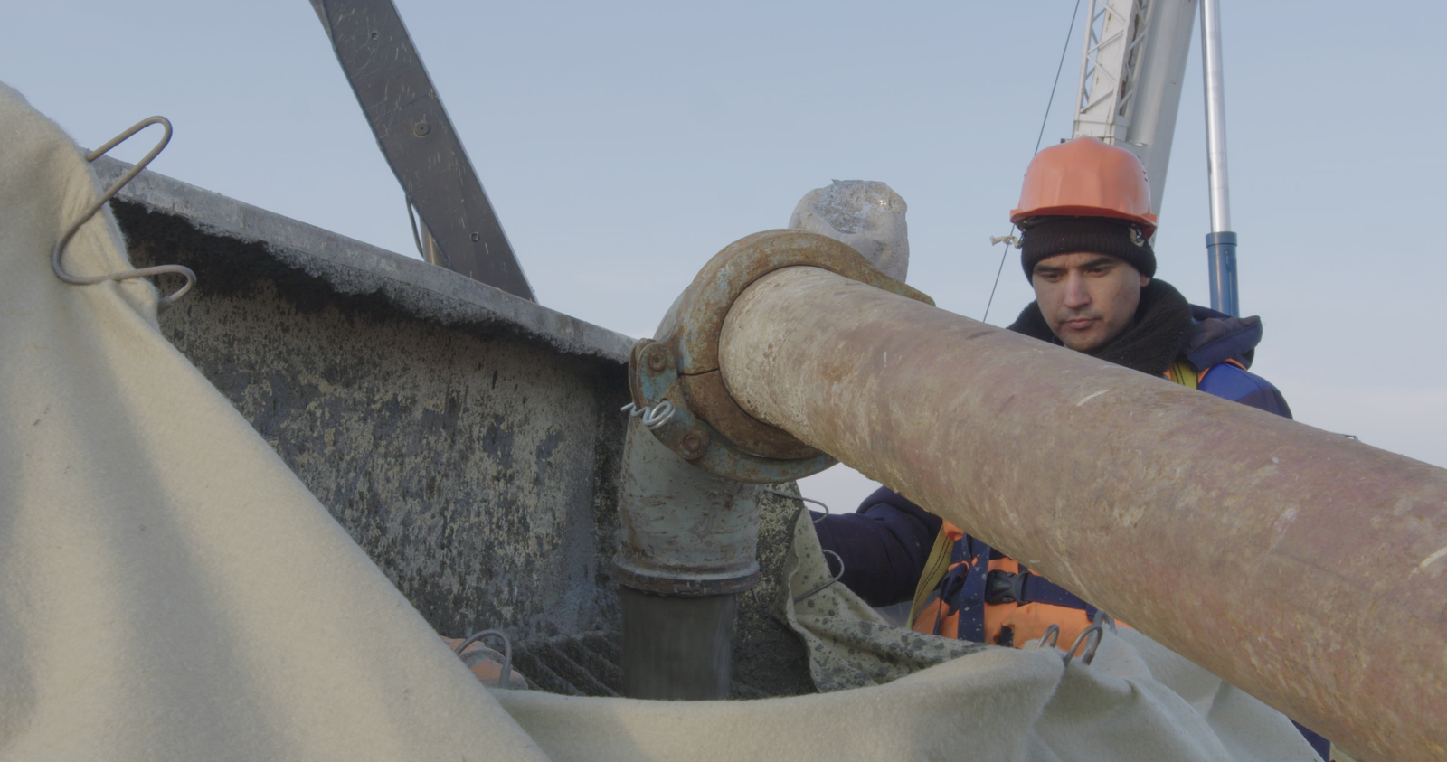 CONCRETING OF THE FAIRVATER SUPPORT OF THE KRYMSKY BRIDGE HAS STARTED - Kerch bridge, Bridge, Crimea, Russia, Building, The photo, Text, Longpost, Crimean bridge