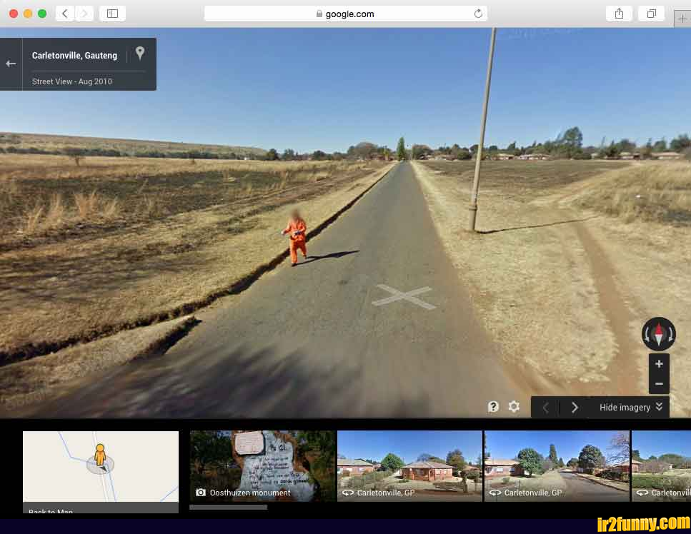 Are you escaping from prison? - Prisoners, Googlemobile, Google maps, The escape, Palevo