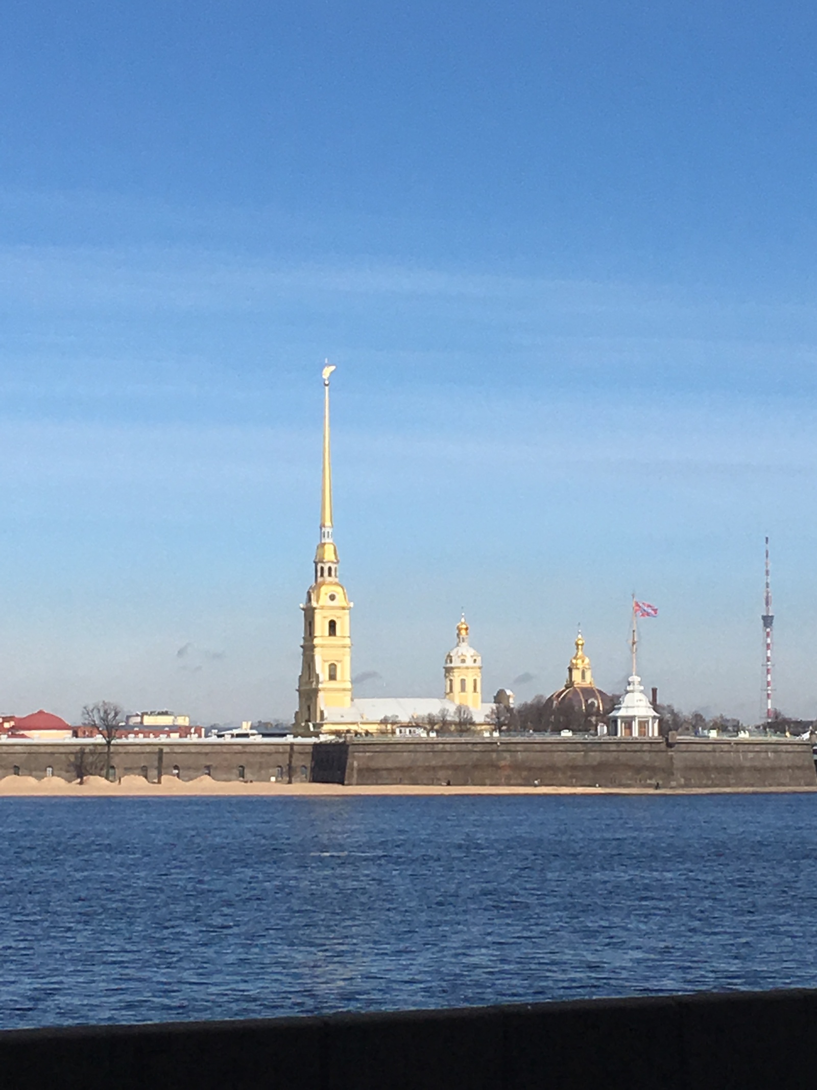 Хреновина на главном виде Питера - Моё, Санкт-Петербург, Возмущение, Труба, Петропавловская крепость