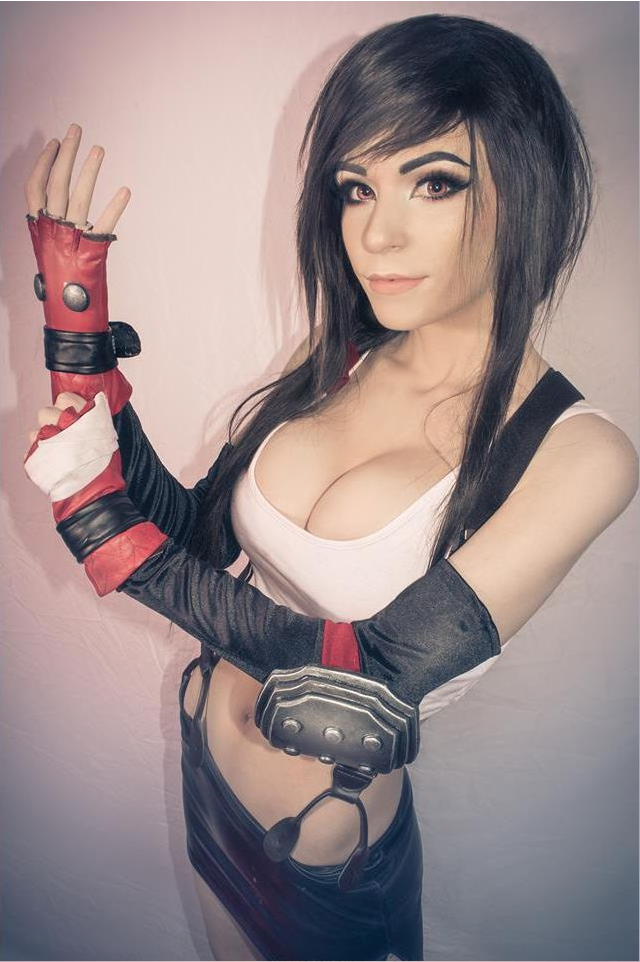 Косплей на Tifa из Final Fantasy от Danielle Beaulieu - NSFW, Danielle Beaulieu, Девушки, Tifa Lockhart, Final Fantasy, Косплей, Длиннопост