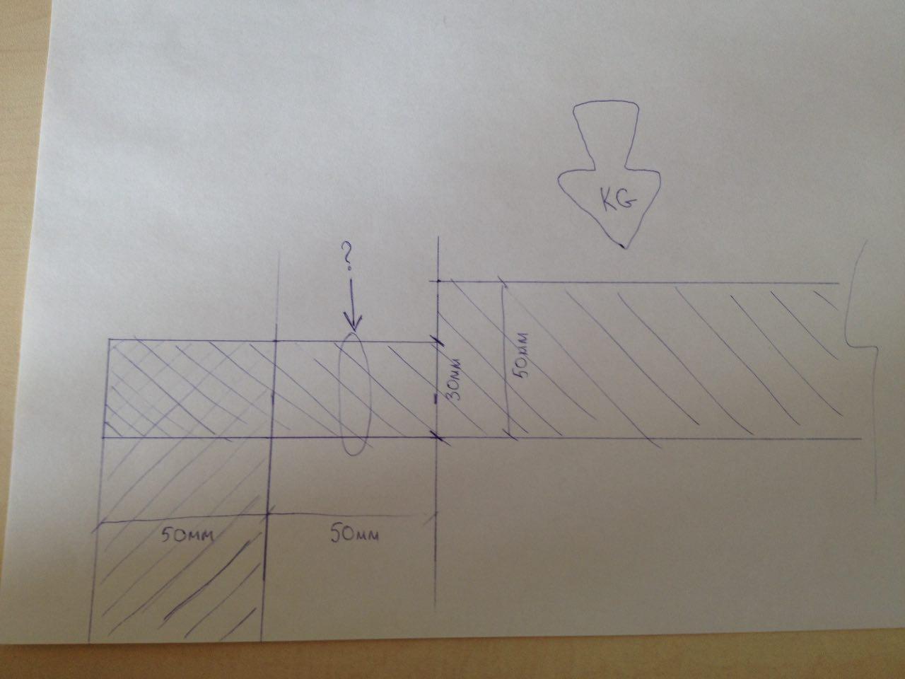 How much weight can a pine beam withstand when broken? - My, Pine, Beams, kink, Building, cat