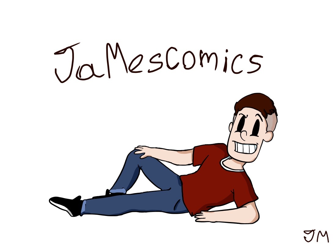 Hello, my name is JaMescomics and I'm an aspiring artist! Here I'll post funny comics, my art, etc. I hope for your support!)) - My, Comics, James, Art