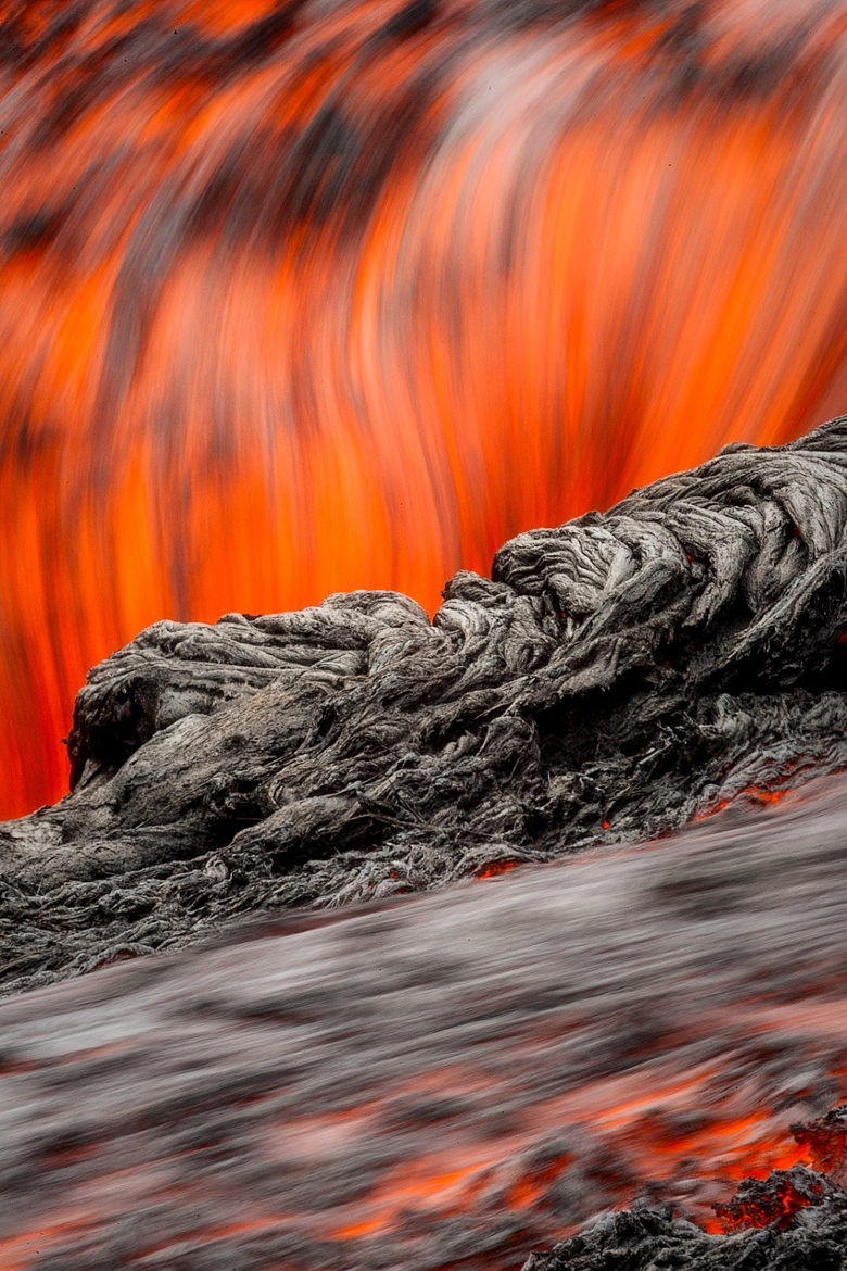 Lava post. - The photo, , Magma, Eruption, Longpost, Eruption