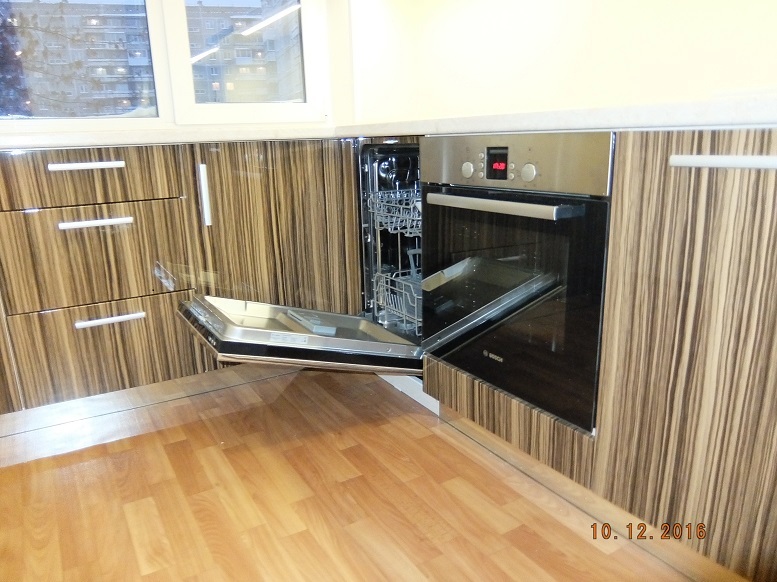 And this kitchen is in Khrushchev (many scold Nikita Sergeevich - and if not for him, then there would be no Khrushchev))) - My, Kitchen, Furniture, Furniture makers, Longpost