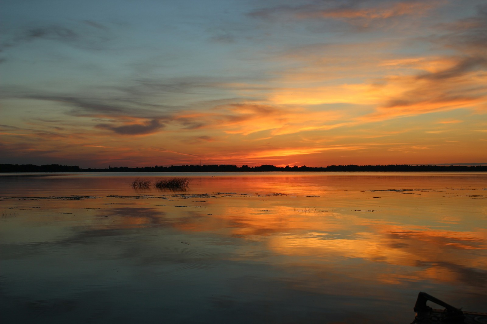 Sunset on the Volga - My, Volga river, Battle of sunsets, Sunset, Uglich reservoir