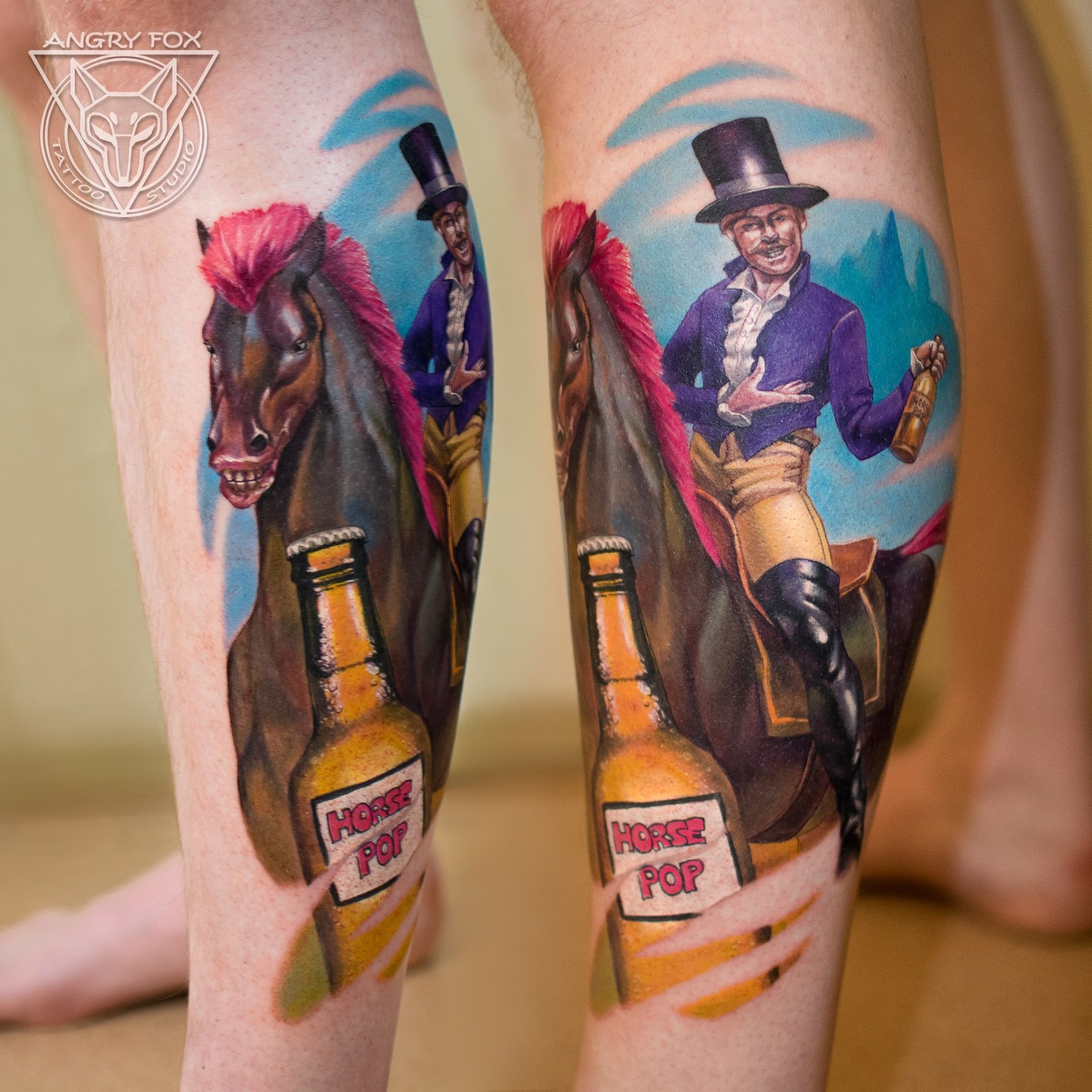 Look at my horse, my is amazing! - Моё, Look at my horse, Tattoo, Эскиз, Тату, Екатеринбург, Лошади