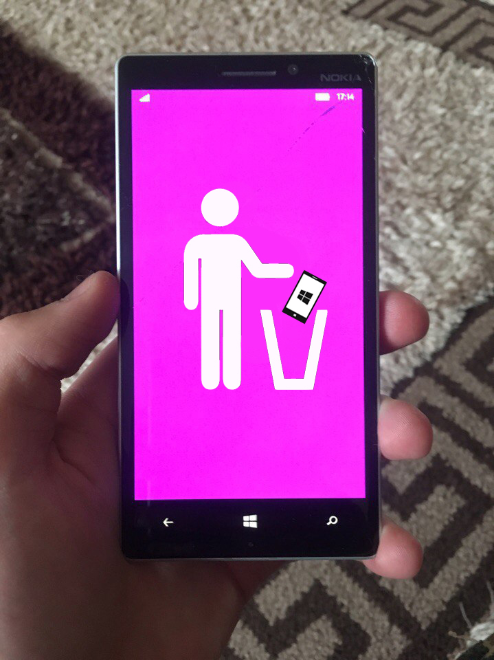 Norm easter egg) - My, Nokia, Nokia Lumia, Humor, Garbage, Biological waste, Longpost