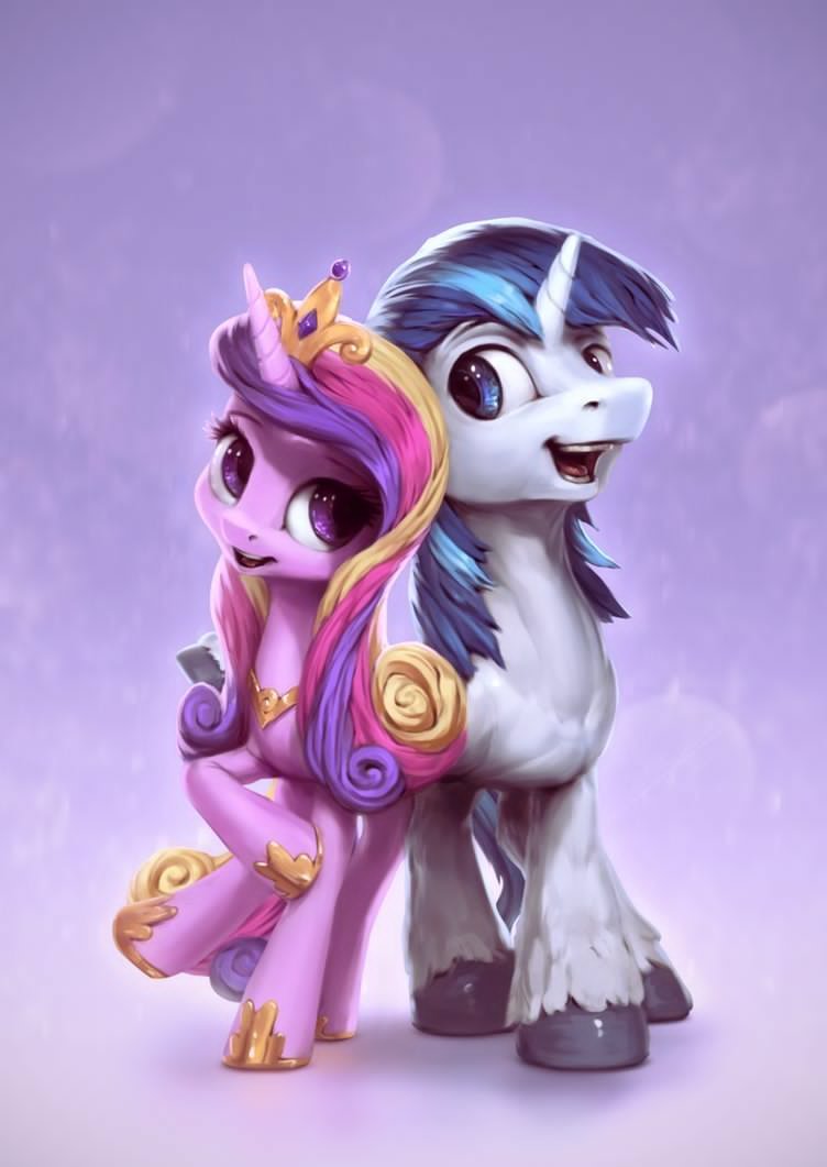 Shining Armore Cadenza - My little pony, PonyArt, Shining armor, Princess cadance, Assasinmonkey