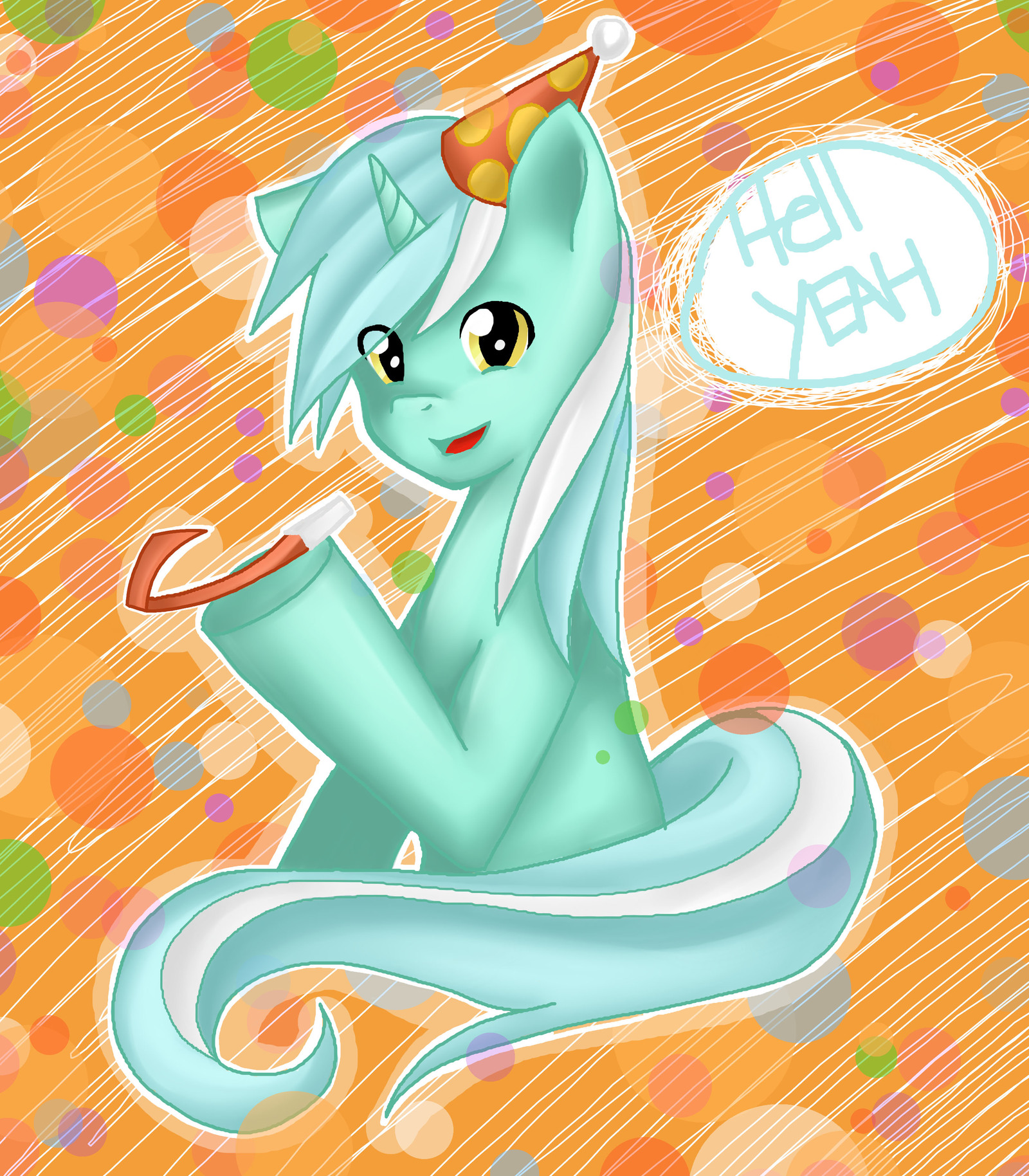 Festive Lyre - My little pony, Lyra heartstrings, Art