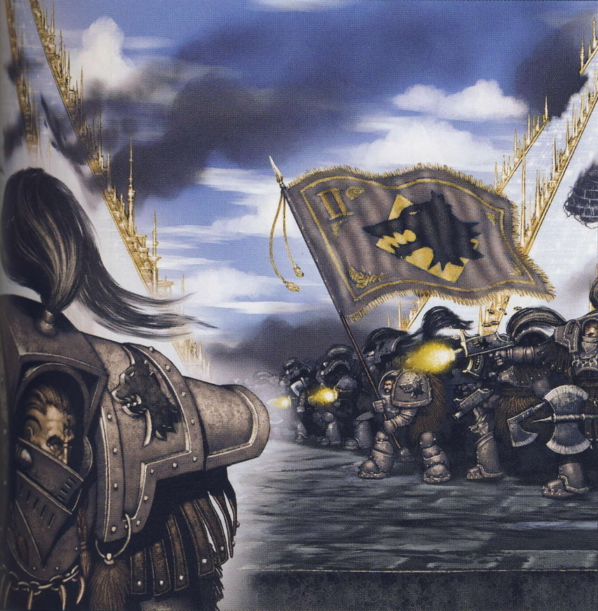 Horus Heresy Space Wolves - Space wolves, Warhammer 40k, Wh Art, Space Marine, Horus heresy, Longpost