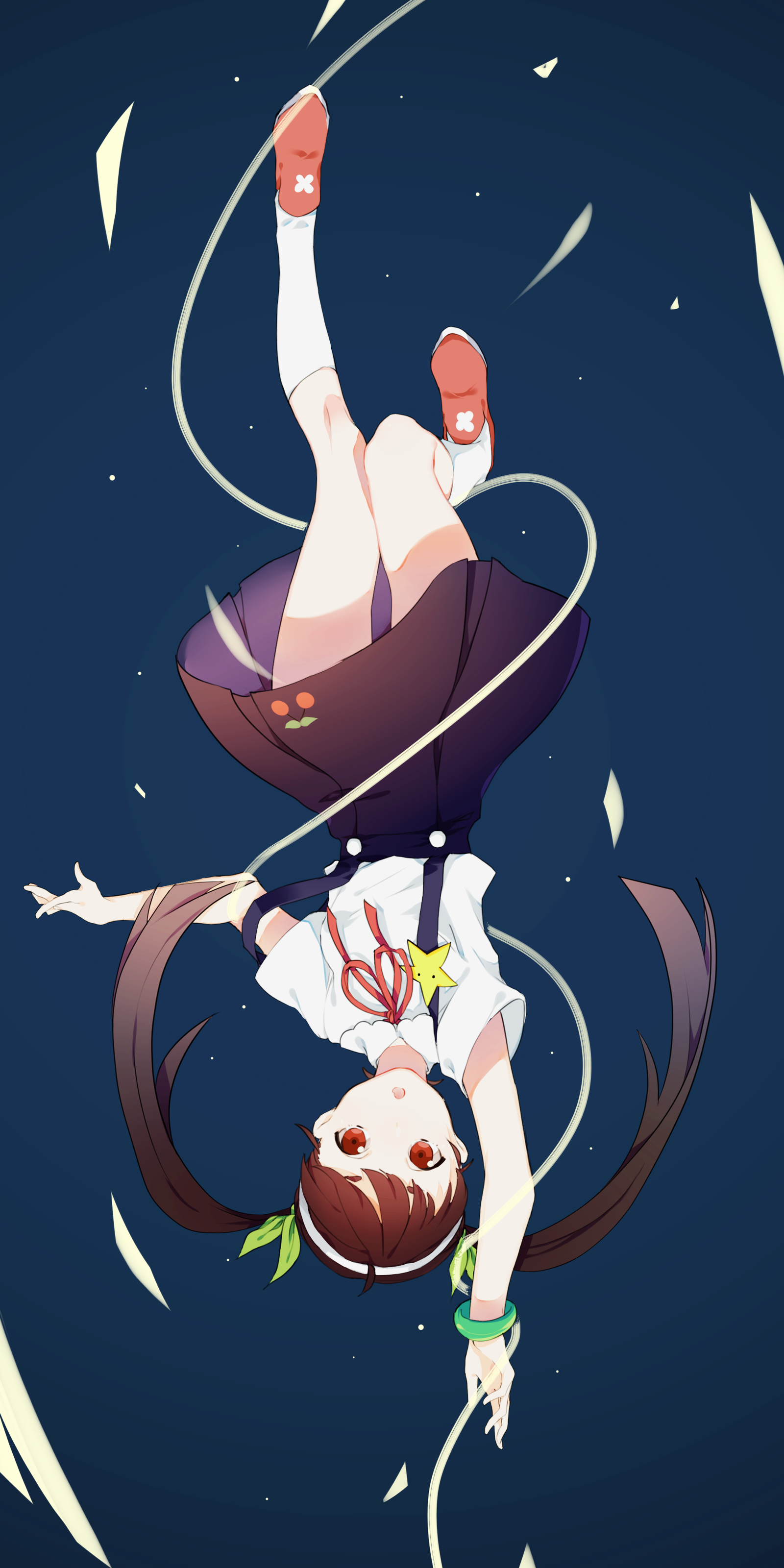 Snail - Anime, Monogatari series, Hachikuji Mayoi, Anime art