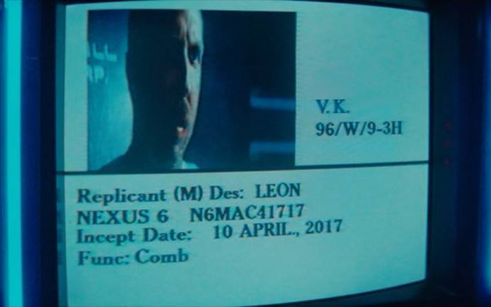 Notice the date Bladerunner - Blade runner, Dark, Future, , Cyberpunk, Coincidence